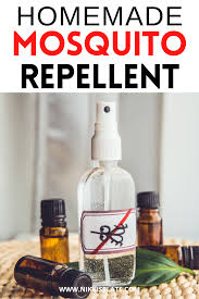 homemade mosquito repellent recipe