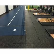 black matte gym rubber flooring for in