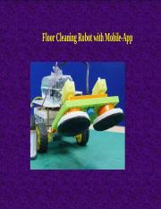 floor cleaning robot with mobile ppt