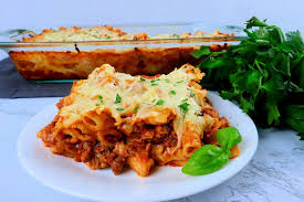 baked ziti recipe with meat sauce