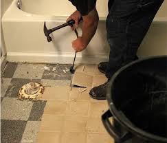 how to remove bathroom tile best ways