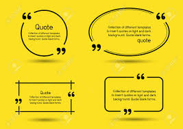 Templates For Writing Quote Round Square Oval Rectangular Quotes