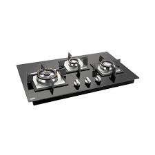 Automatic Gas Double Brass Burner Hob