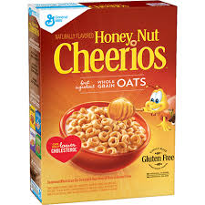 Honey Nut Cheerios Gluten Free Oat Cereal Cheerios