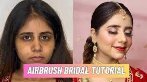 airbrush bridal makeup tutorial step by