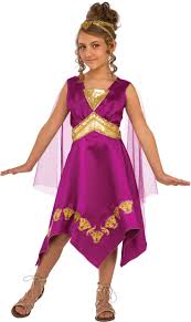 Details About Rubies Costume Child S Grecian Goddess Costume Large Multicolor