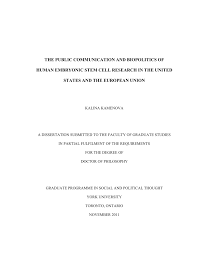 pdf the public communication and biopolitics of human embryonic pdf the public communication and biopolitics of human embryonic stem cell research in the united states and the european union