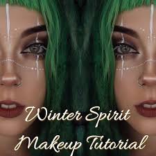 winter spirit makeup tutorial