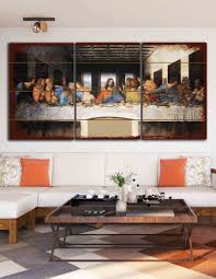 Vinoxo Framed Last Supper Painting