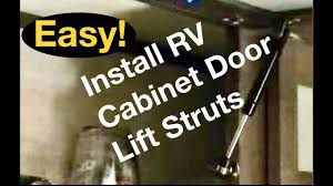 step by step rv cabinet door struts