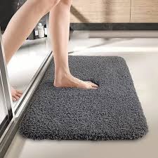 cotton plain indoor floor mat for