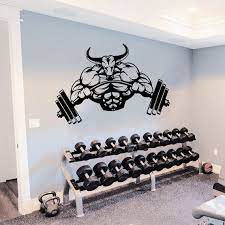 Fitness Wall Decal Workout Wall Decal