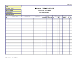 Inventory Template Textbook Inventory Template Inventory Sample Pdf