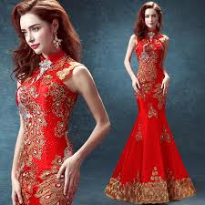 The double happiness symbol is usually found somewhere on the invitation. Chinese Wedding Dress Cheongsam Off 79 Buy
