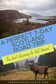 the best 7 day scotland road trip for