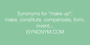 make up synonyms isynonym