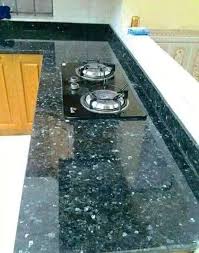 black coloured kitchen floor tile for