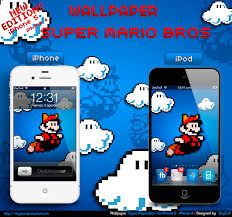 super mario bros wallpaper iphone and