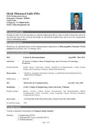 Responsible and experienced solar power engineer with an excellent record of individual and corporate customer satisfaction. What Is The Best Resume Format For A Mechanical Engineering Student Quora