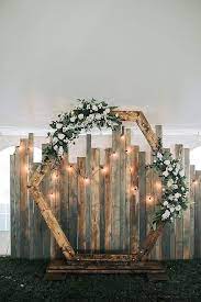 This circular design was simply covered with lush ferns and neutral blooms to. 25 Chic And Easy Rustic Wedding Arch Altar Ideas For Diy Brides Elegantweddinginvites Com Blog