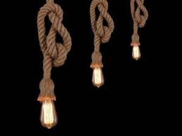 Rope Ceiling Lights