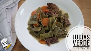 ▷ Judías Verdes con Carne de Ternera Receta Casera ~ Yococino
