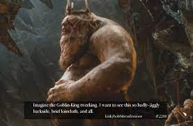 Kinky Hobbit Confessions — #2208 Imagine the Goblin-King twerking. I want  to...