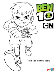 Ben 10 is a manga, a character from a japanese comic book. Ben 10 Cartoon Coloring Pages Coloring And Drawing