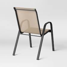 Sling Stacking Chair Tan Room