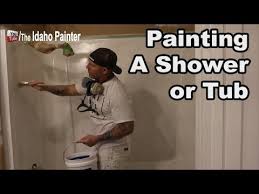 How To Paint A Shower Or Bathtub