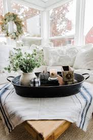 A Farmhouse Style Coffee Table In The