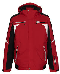 Killtec Mens Kamiko Ski Jacket In Red Jackets Hooded