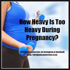 weight training during pregnancy how