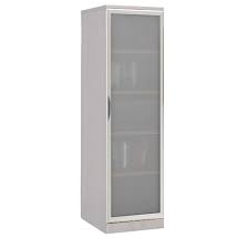 Storage Cabinet With Glass Door