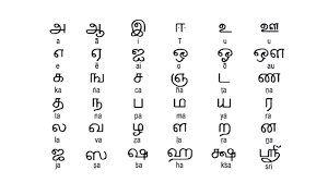 How To Write Tamil Alphabets