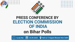 The constitution grants the eci with the power of direction, superintendence, and control of elections to parliament. Press Conference By Election Commission Of India On Bihar Polls Youtube