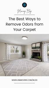 remove odors from your carpet