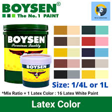 Boysen Paint Latex Color Full Tone 1 4l
