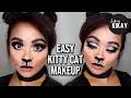 easy cat makeup tutorial for halloween