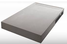 concrete shower tray cuneo dade design
