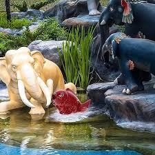 Homsfou Carp Shape Water Fountain