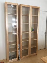 Ikea Billy Bookcases With Glass Front