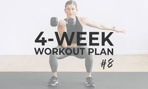 free 4 week workout plan for women