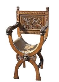 edwardian carved oak chair with carved