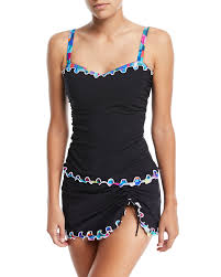 Serendipity Ruched Skirt Swim Bikini Bottom Plus Size