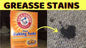 get black bike grease out of carpet