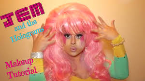 jem and the holograms makeup tutorial i