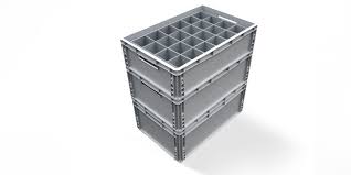 Crate Glass Storage Crates With