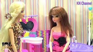 ALIBABA KIDS] - Búp bê Barbie - tập 32 - Tiệm làm tóc gội đầu - Video  Dailymotion