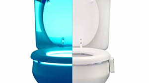 Rainbowl Motion Sensor Toilet Night Light Funny Uni Gift Ideas Creative Spotting